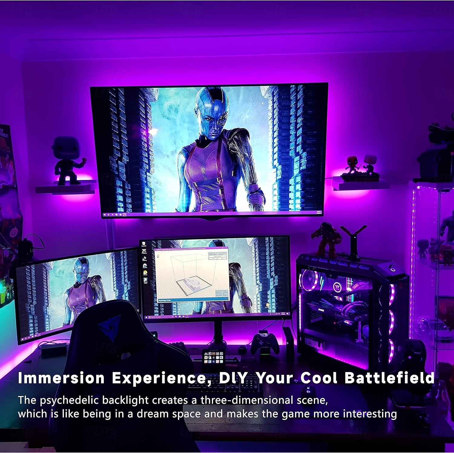 LED Light Strips RGB Lights USB Flexible Lamp USB 5V 5050 SMD 10mm LEDs Blackboard with 24 Key IR Remote Controller for Flat Screen TV Background, HDTV, PC Monitor 1M~5M 2025 - $10.49 –P11