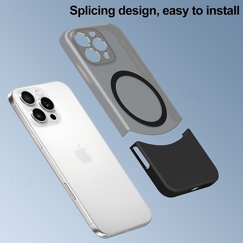 2025年 電話 ケース 用途 iPhone 16 Pro Max プラス iPhone 15 プロマックスプラス iPhone 14 13 12 11 Pro Max Plus iPhone 14 Pro Max iPhone 13 12 11 Pro Max バックカバー 磁石バックル ワイヤレス充電をサポート 耐衝撃 レトロ風 PC  コレクション – $16.99 –P3
