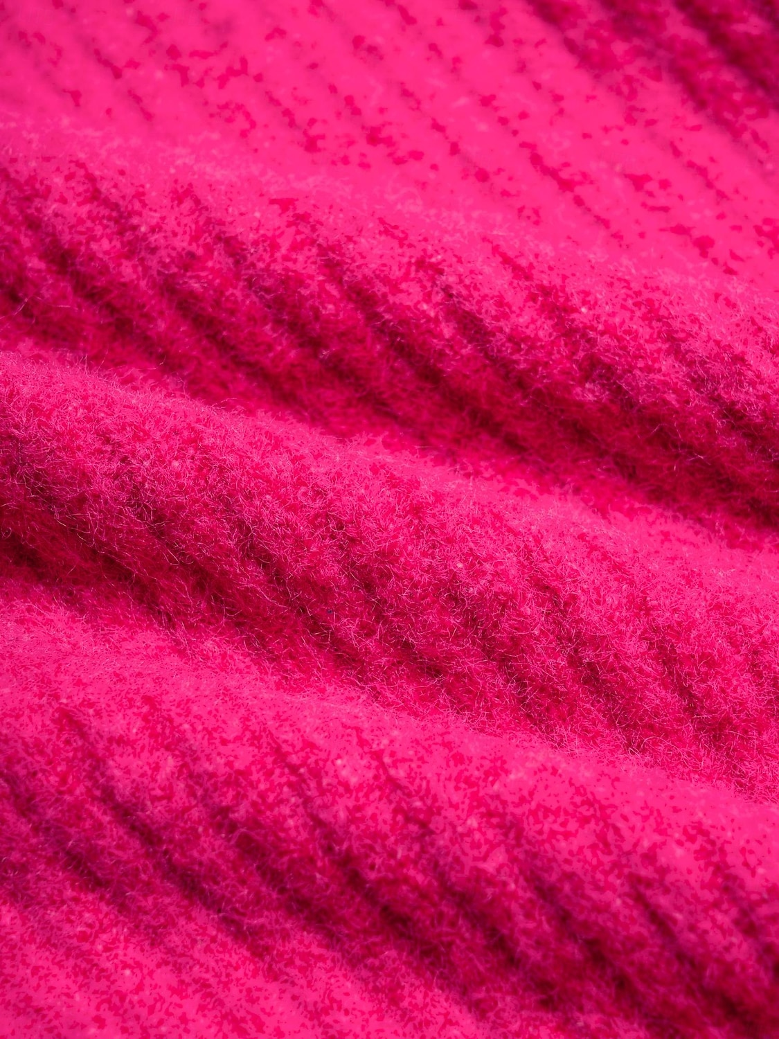 Dam Kofta Nedvikt Ribbad Sticka Ullblandning Färgblock Drop Shoulder Höst vinter Ledigt / vardag Ledigt vardag Långärmad Kontrastfärg Rosenröd S M L 2025 - $9.99 –P13