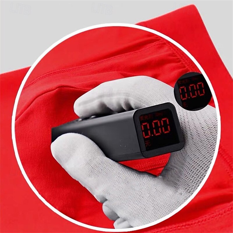 Homens 1 pc Roupa interior de Natal Patchwork Poliéster Respirável Macio Confortável Gráfico Cintura Média Vermelho Verde de 2025 por $7.99 –P6