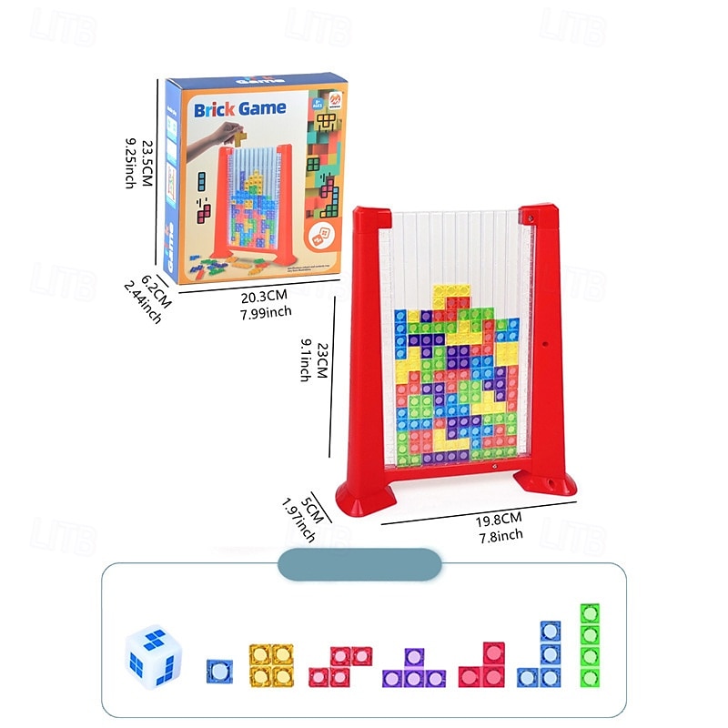 Children's Puzzle DIY Three-dimensional Building Blocks Desktop Small Game Parent-child Interactive Puzzle Toys Christmas Halloween Gift 2025 - $27.99 –P6