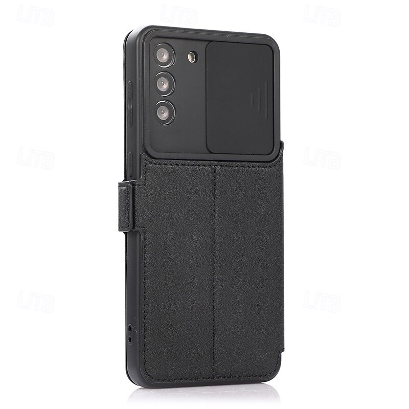 Phone Case For S21 A72 A71 A51 A31 S20 Plus S20 Ultra S20 A32 A52 Flip Cover with Stand Holder Card Slot Shockproof Retro TPU PU Leather 2025 - $17.99 –P10