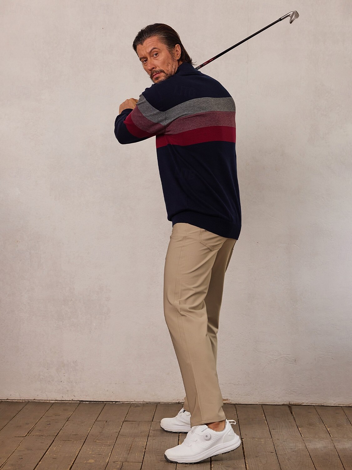 Men's Sweater Black Navy Blue Green Long Sleeve Thermal Warm Top Color Block Fall Winter Golf Attire Clothes Outfits Wear Apparel 2025 - $79.99 –P7