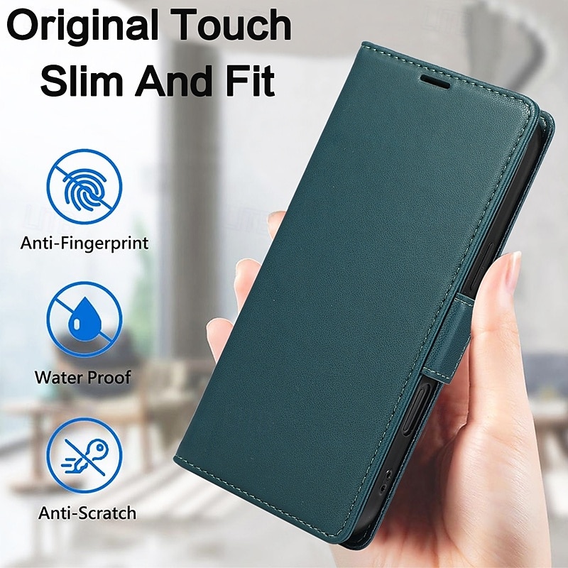 Phone Case For iPhone 16 Pro Max Plus iPhone 15 Pro Max Plus iPhone 14 13 12 11 Pro Max Plus iPhone 14 Pro Max iPhone 13 12 11 Pro Max Back Cover with Stand Holder with Wrist Strap Card Slot Retro 2025 - $17.99 –P4