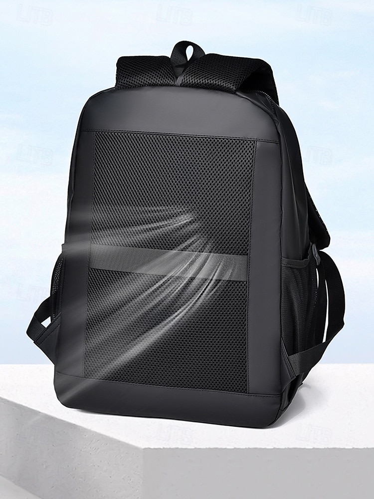 férfi vízálló üzleti laptop hátizsák – elegáns, több rekeszes táska USB töltőporttal munkához és utazáshoz 2025 - $34.99 –P7
