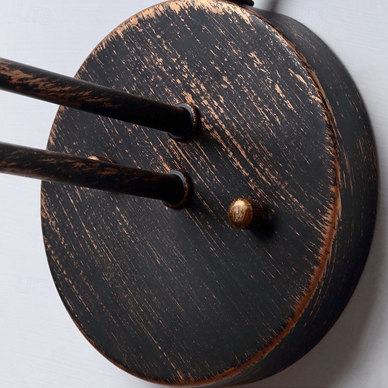 kupoli retroteollisuuden seinälyhty ruosteenkestävä seinävalaisin valurautainen vedenpitävä ulkoseinävalaisin 85-265v 2026 - $89.99 –P3