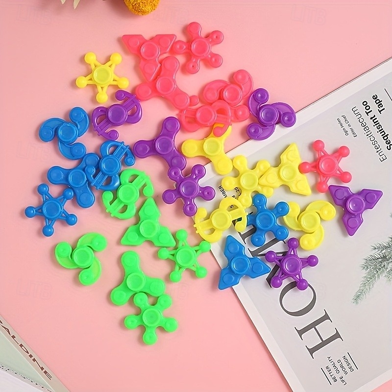 24 sztuki losowych spinnerów typu fidget spinner, hurtowo, mini zabawki typu fidget spinner dla dzieci, nastolatków, dorosłych, upominki na przyjęcia urodzinowe, prezenty zwrotne, torebki na prezenty, wypełniacze do gier imprezowych, nagrody w klasie, nag 2025 - $12.99 –P2