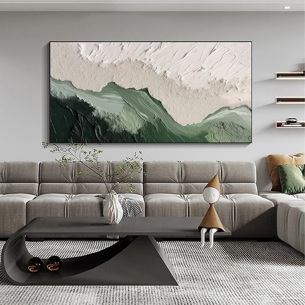 Mintura Handmade Sea Wave Oil Paintings On Canvas Wall Art Decoration Modern Abstract Beach Scenery Picture For Home Decor Rolled Frameless Unstretched Painting 2026 - $69.99 –P5