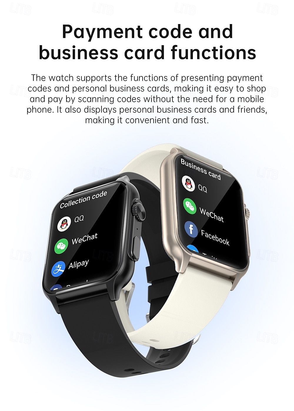 iMosi KT64 Smart Watch 1.96 inch Smartwatch Fitness Running Watch Bluetooth Pedometer Call Reminder Sleep Tracker Compatible with Android iOS Women Men Hands-Free Calls Waterproof Media Control IP 67 2025 - $42.99 –P17