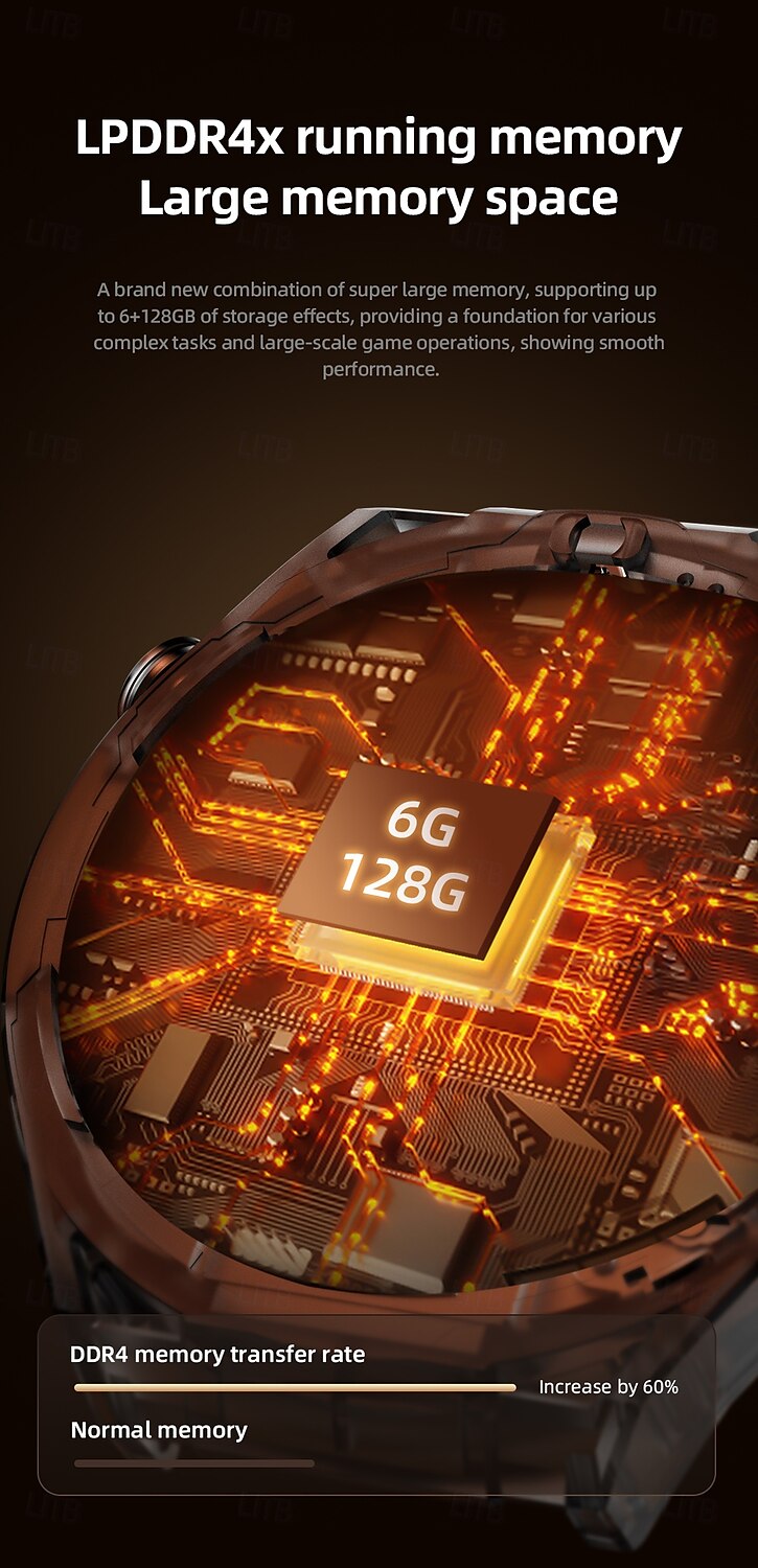 2025年 696 JT7 スマートウォッチ 1.508 インチ スマート·ウォッチ ブルートゥース 歩数計 着信通知 睡眠サイクル計測器 と互換性があります Android iOS 男性 GPS ハンドフリーコール カメラ IP 67 45mmの時計ケース  コレクション – $267.99 –P8