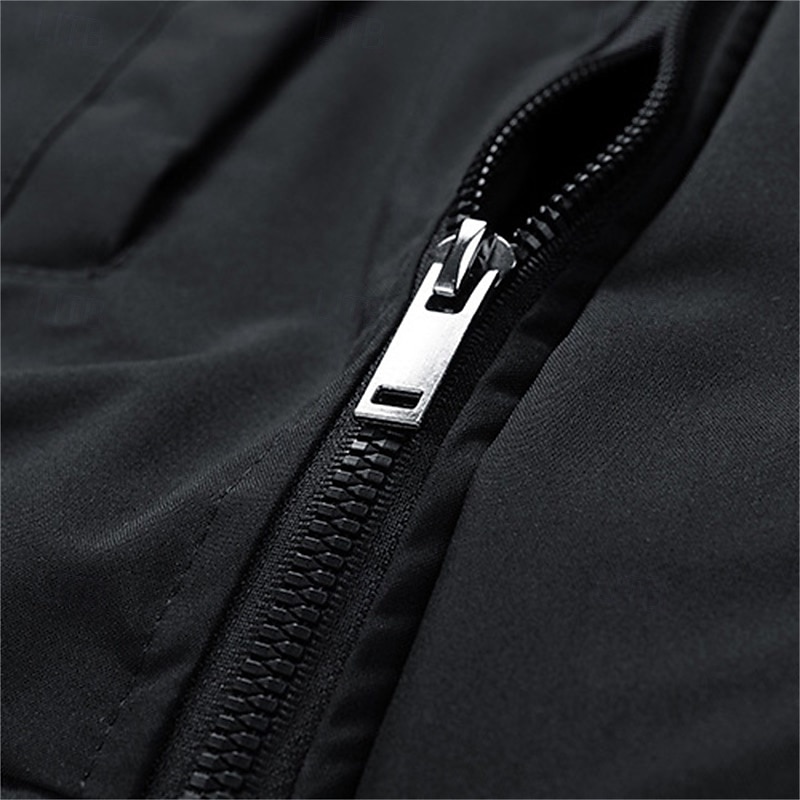 Herren Soft Shell Jacke Wanderjacke Draussen Windundurchlässig Windbreaker-Jacke Reisen Schwarz Armeegrün Khaki 2025 - $75.99 –P9