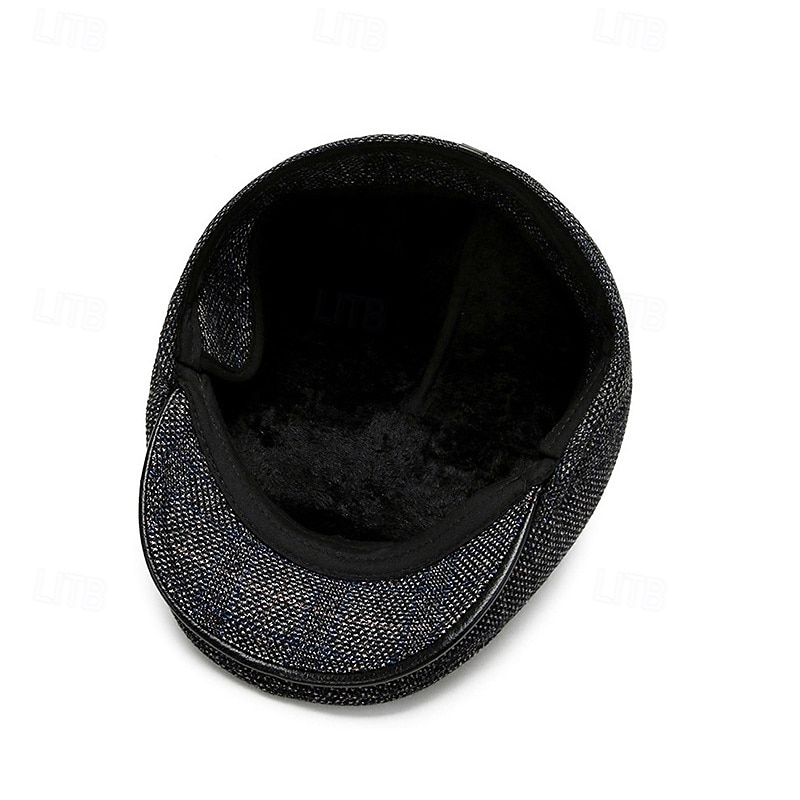 Per uomo Cappello con paraorecchie Coppola Cappello Ascot Cappello da Giornalista Nero Marrone Lana Moda Casual Streetwear Quotidiano Quadri Regolabile Protezione solare Traspirante del 2026 a $14.99 –P3
