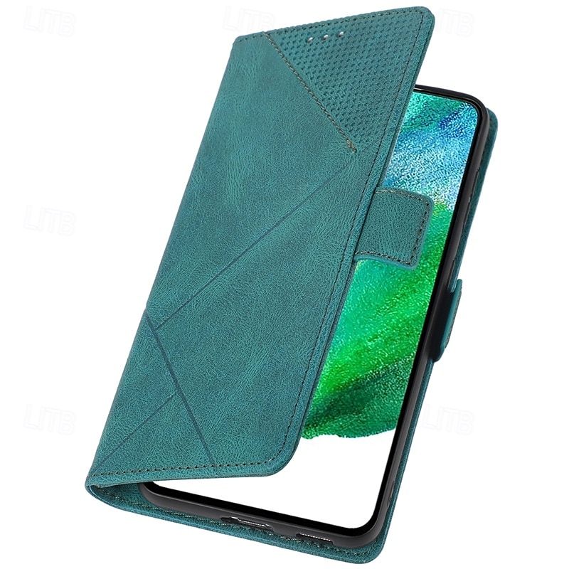 téléphone Coque Pour S23 S22 S21 S20 Plus Ultra S21 FE A72 A52 A32 A22 A12 A71 A51 A31 A21s S20 FE Couvercle rabattable Avec Support avec dragonne Fente pour carte Rétro TPU faux cuir de 2025 ? $16.99 –P3