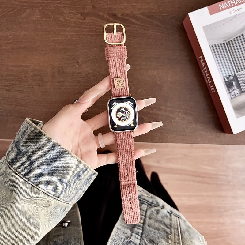 Solo Loop Совместим с Ремешок для часов Apple Watch 38мм 40мм 41мм 42мм 44мм 45мм 49мм Очаровательный Регулируется Дышащий Нейлон Сменный ремешок для часов для iwatch Ultra 2 Series 9 8 7 SE 6 5 4 3 2025 - $17.99 –P13
