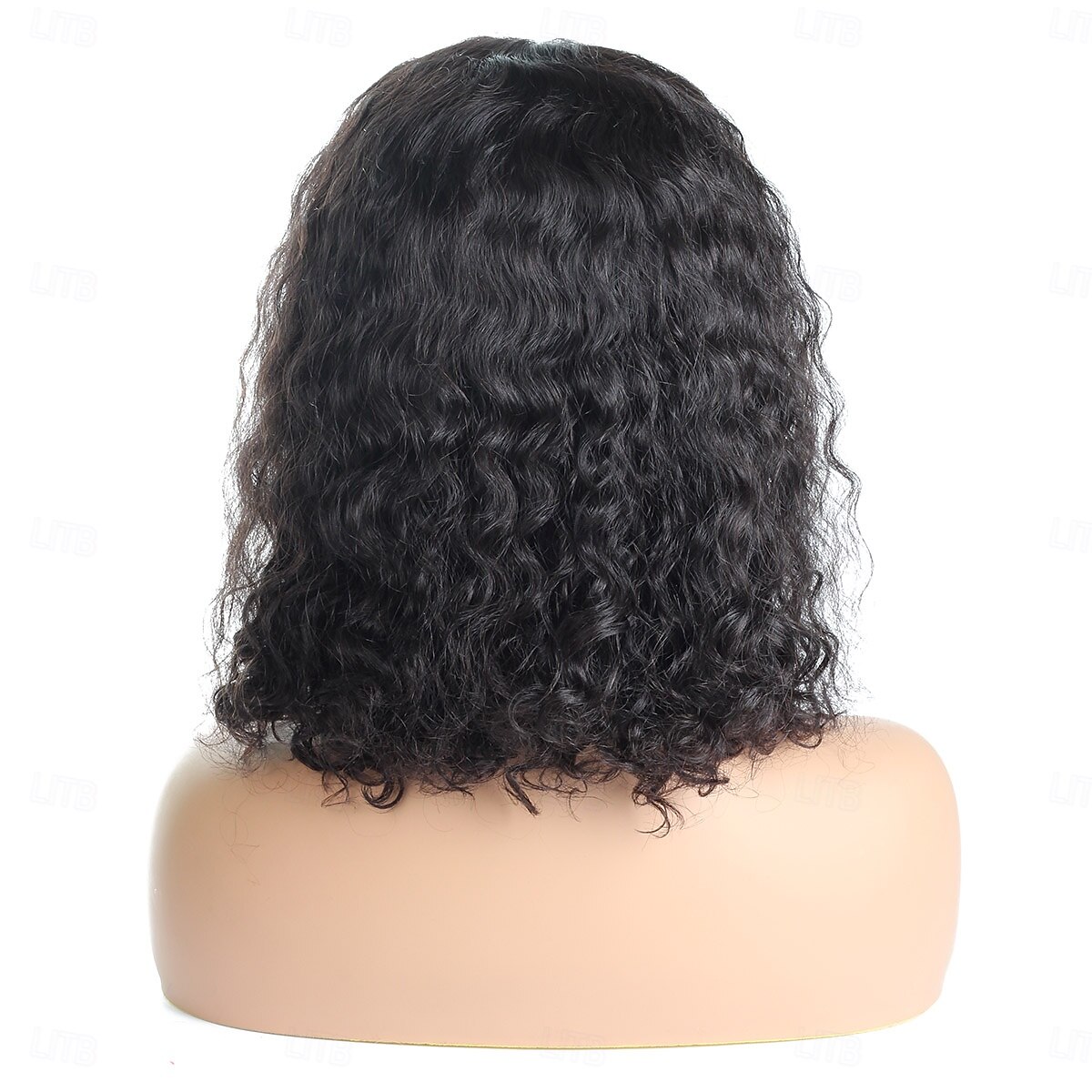 parrucca frontale in pizzo 13x4 con capelli umani remy, parrucche corte e ondulate ricce con capelli per bambini del 2025 a $200.99 –P3