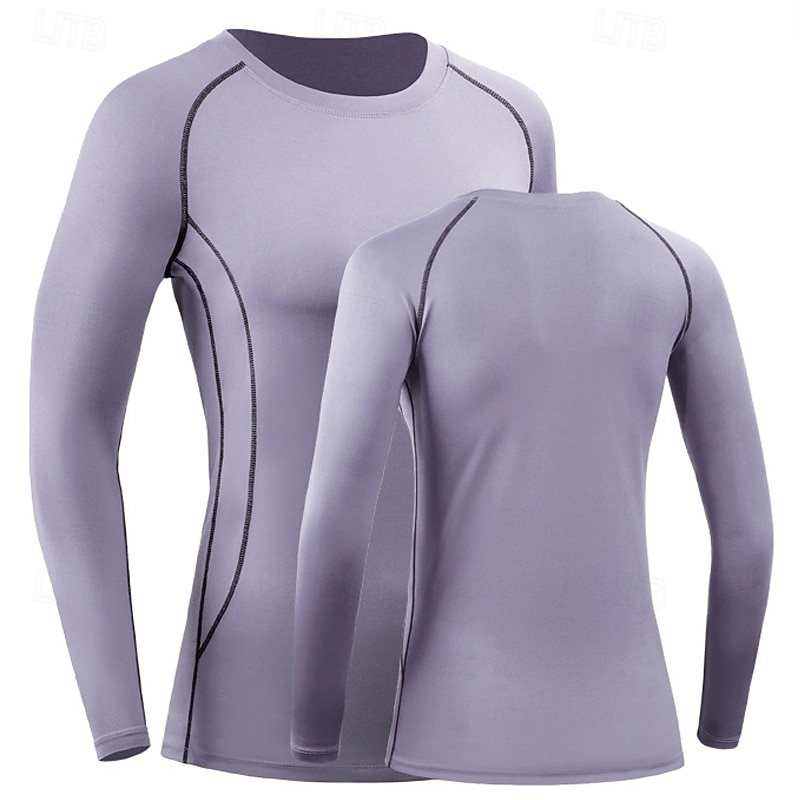 Per donna T-shirt da corsa Manica Lunga Maglietta Casuale Athleisure Autunno Tinta unita Asciugatura Rapida Traspirante Allenamento in Palestra Camminata Jogging abbigliamento sportivo Abbigliamento del 2025 a €18.18 –P3
