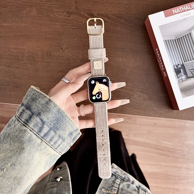 Solo Loop Совместим с Ремешок для часов Apple Watch 38мм 40мм 41мм 42мм 44мм 45мм 49мм Очаровательный Регулируется Дышащий Нейлон Сменный ремешок для часов для iwatch Ultra 2 Series 9 8 7 SE 6 5 4 3 2025 - $17.99 –P8