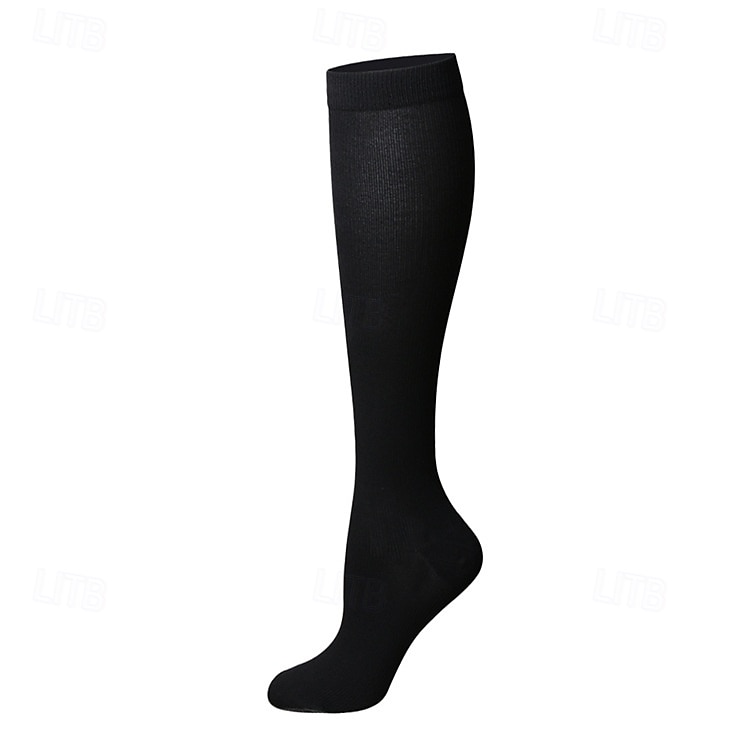Yoga Socks 3 Pairs Men's Women's Compression Socks Anti-Slip Breathable Sweat wicking Comfortable Gym Workout Basketball Football / Soccer Running Jogging Sports Solid Colored Fashion Polyester 2026 - $8.99 –P7