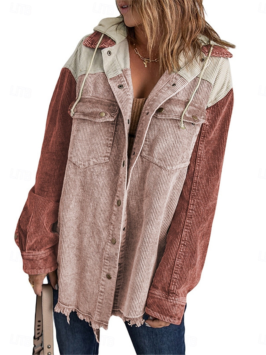 Veste décontractée Femme Extérieur Plein Air Usage quotidien mode Décontractées Avec poches Normal Manteau Rose Claire Bleu Vert Automne Hiver Boutonnage Simple Col rabattu Standard S M L XL 2XL de 2025 ? $83.99 –P9