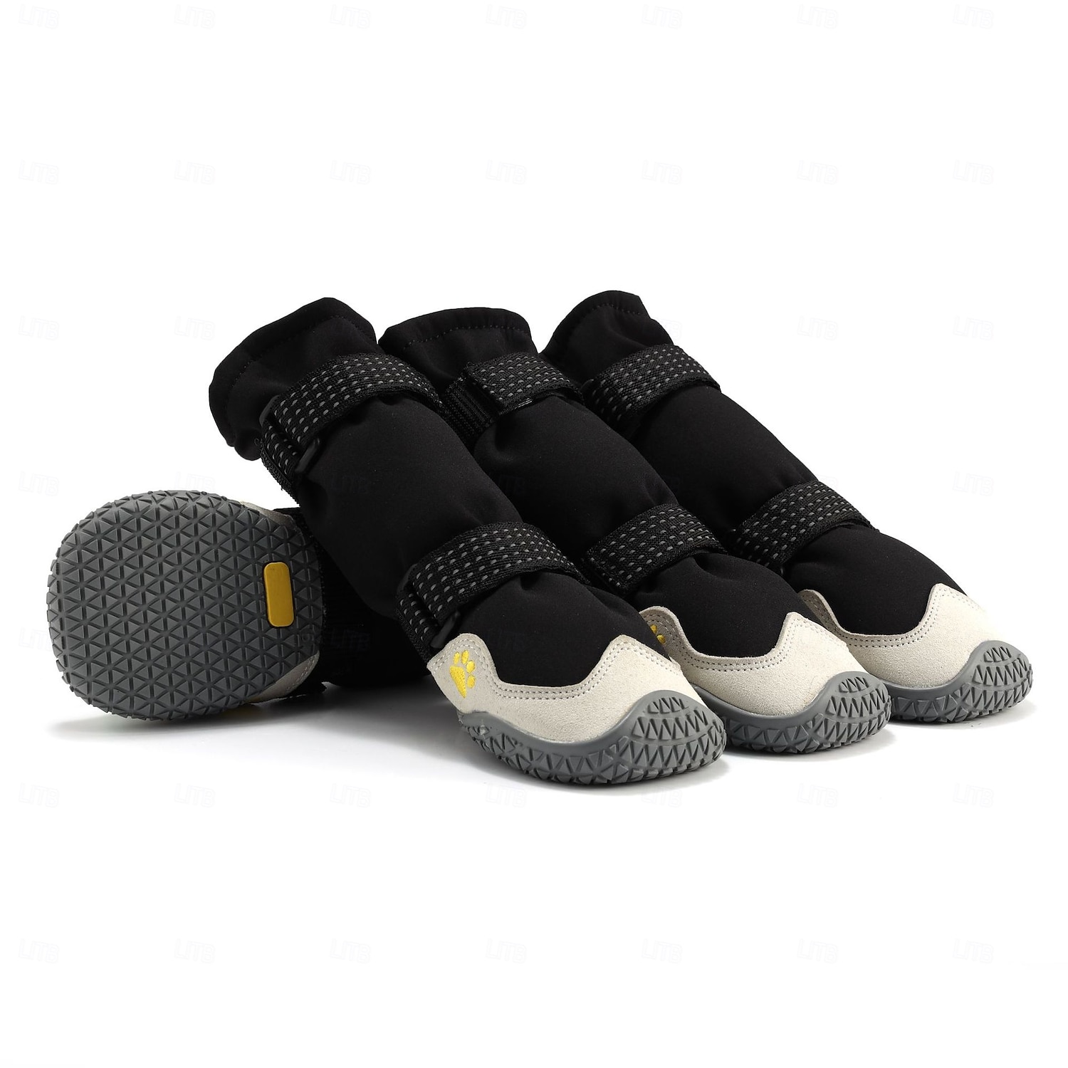Botas de nieve para perros, botas para perros al aire libre, zapatos de invierno para perros, protectores de patas antideslizantes, impermeables, deportivos y cálidos para la nieve y la lluvia para 2025 - $26.99 –P9