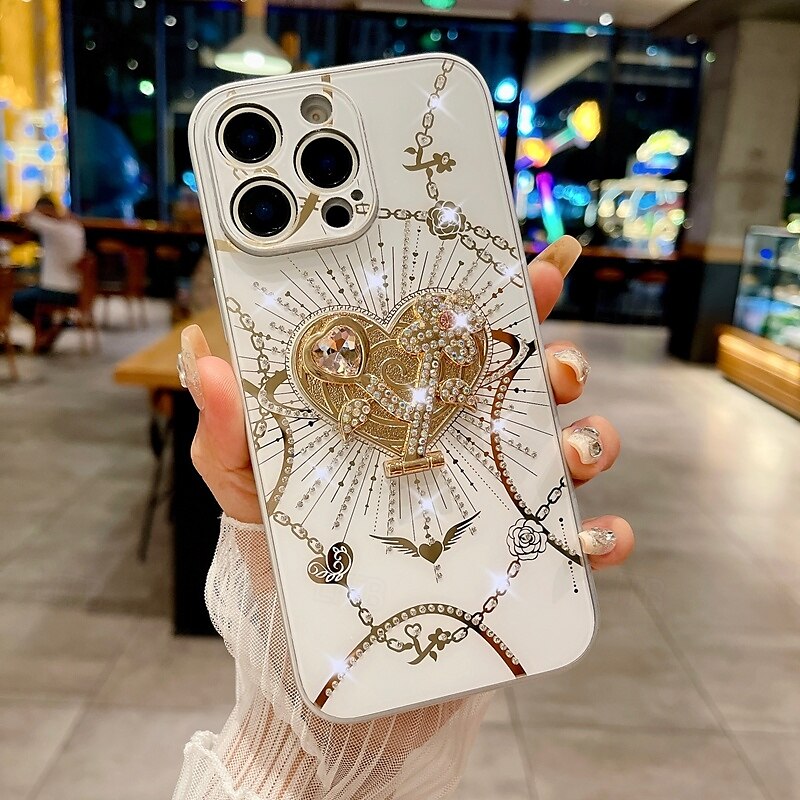 2025年 電話 ケース 用途 iPhone 16 Pro Max プラス iPhone 15 プロマックスプラス iPhone 14 Pro Max iPhone 14 Pro Max Plus バックカバー スタンド付き リストストラップ付き 耐衝撃 レトロ風 TPU PC  コレクション – $19.99 –P1