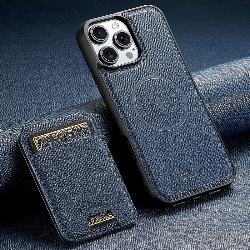 Phone Case For iPhone 16 Pro Max Plus iPhone 15 Pro Max Plus iPhone 14 13 12 Pro Max Plus iPhone 14 Pro Max iPhone 13 12 Pro Max Back Cover with Stand Holder Detachable Magnetic Retro TPU PC PU 2025 - $24.99 –P15