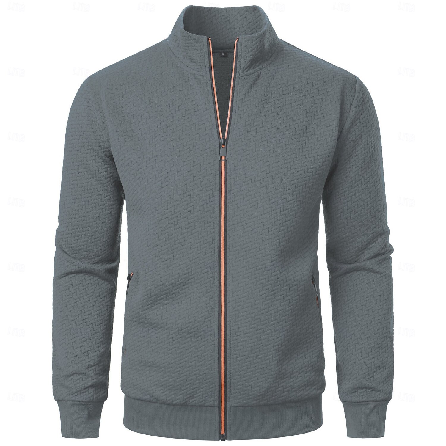 Men's Outdoor Jacket Sport Coat Formal Home Pocket Minimalist Spring Fall Solid Color Active Neutral Shirt Collar Regular Black Burgundy Navy Blue Khaki Grey Jacket 2026 - $28.99 –P9