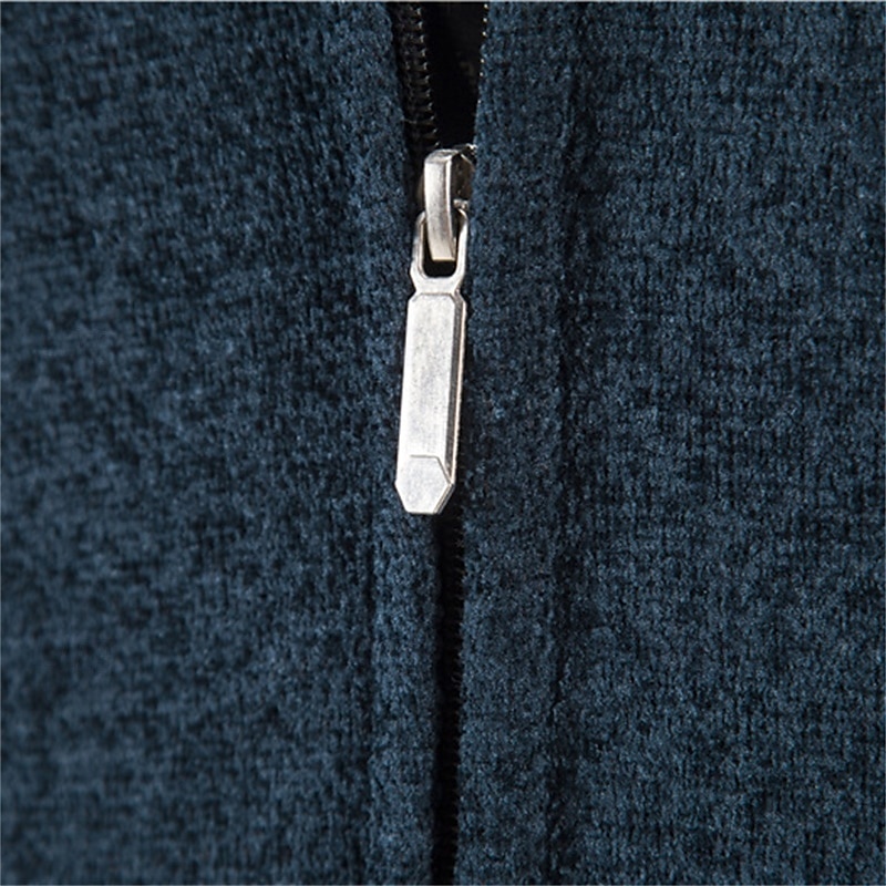 Homens Sueter Cardigan Suéter Cortado Suéter com zíper Suéter de malha Estriado Tricotar Padrão Patchwork Bolsos Bloco de cor Colarinho Chinês Moda Clássico Roupa Diária Encontro Roupa Outono de 2025 por $29.99 –P12