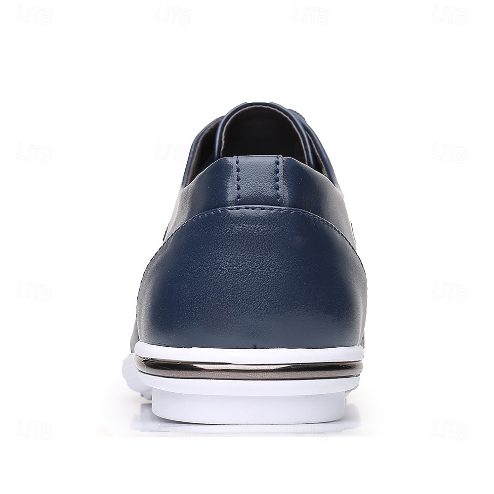 tênis masculino casual acolchoado - azul marinho, design com cadarço, confortável e leve, perfeito para uso diário de 2025 por $46.99 –P2