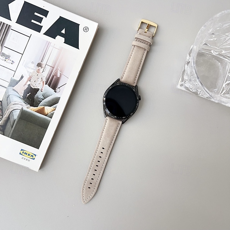 Cinturino per orologio  per Samsung Galaxy Watch 3 45mm, Galaxy Wacth 46mm, Gear S3 Classic / Frontier, Gear 2 Neo Live Similpelle Sostituzione Cinghia Regolabili Solo Loop Polsino del 2025 a $18.99 -P9