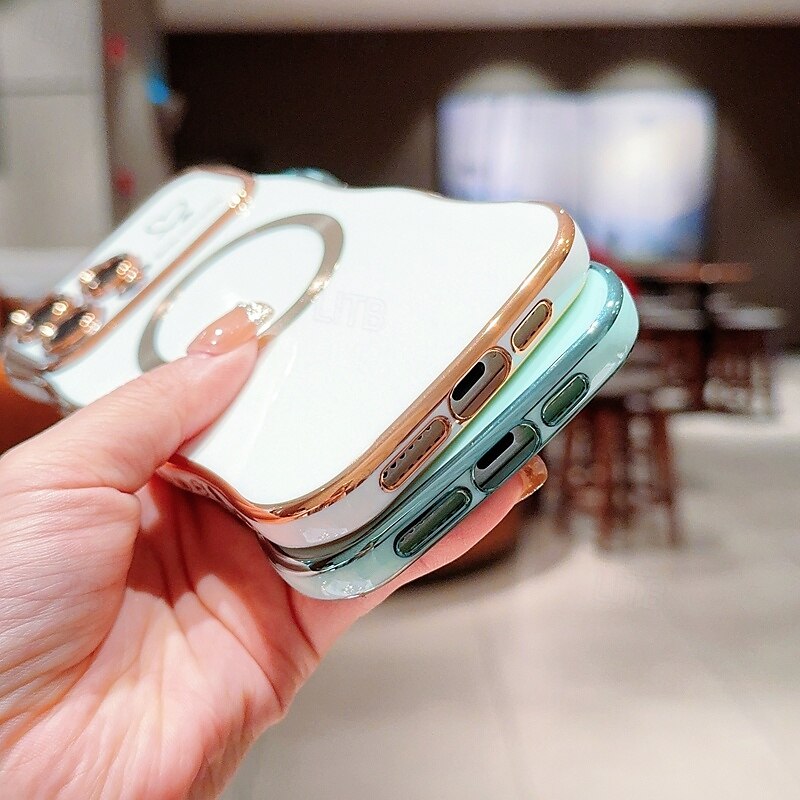 2025年 電話 ケース 用途 iPhone 16 Pro Max プラス iPhone 15 プロマックスプラス iPhone 14 13 12 11 Pro Max Plus iPhone 14 Pro Max Plus iPhone 13 12 11 Pro Max バックカバー 磁石バックル ワイヤレス充電をサポート 耐衝撃 レトロ風 仕上げ コレクション – $15.99 –P7