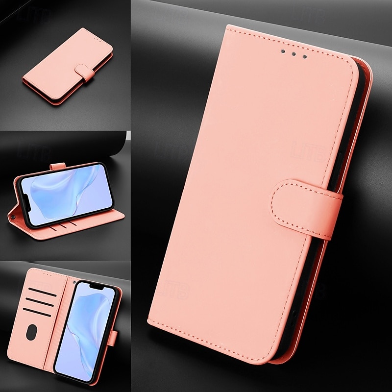 Phone Case For iPhone 16e Pro Max Plus iPhone 15 Pro Max Plus iPhone 14 13 12 11 Pro Max Plus iPhone 14 Pro Max iPhone 13 12 11 Pro Max Flip Cover with Stand Holder Magnetic Support Wireless Charging 2025 - $16.99 –P5