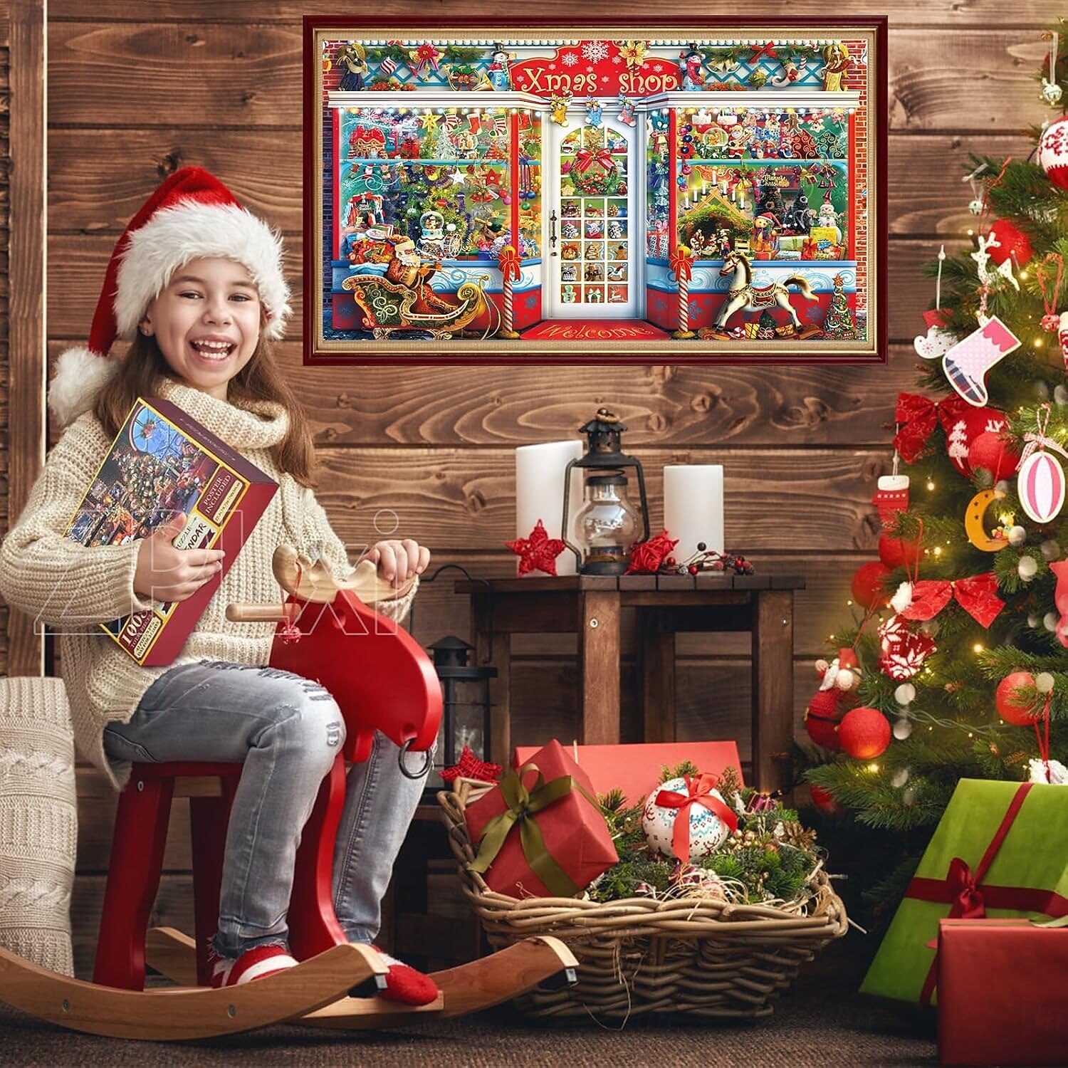 Χριστουγεννιάτικο ημερολόγιο advent παζλ για κορίτσια και αγόρια, 1008 κομμάτια χριστουγεννιάτικο παζλ ημερολόγιο αντίστροφης μέτρησης, ημερολόγιο αποκριών 2025 - $30.99 –P2