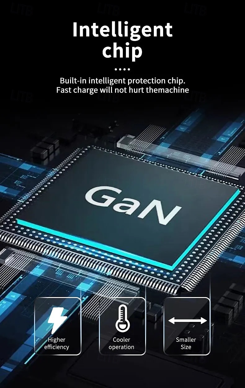 268W Desktop GaN Charger 8-port USB Type C PD Charger Fast Charge 3.0 USB Type C Fast Charger Mobile USB Charger 2025 - $79.99 –P4