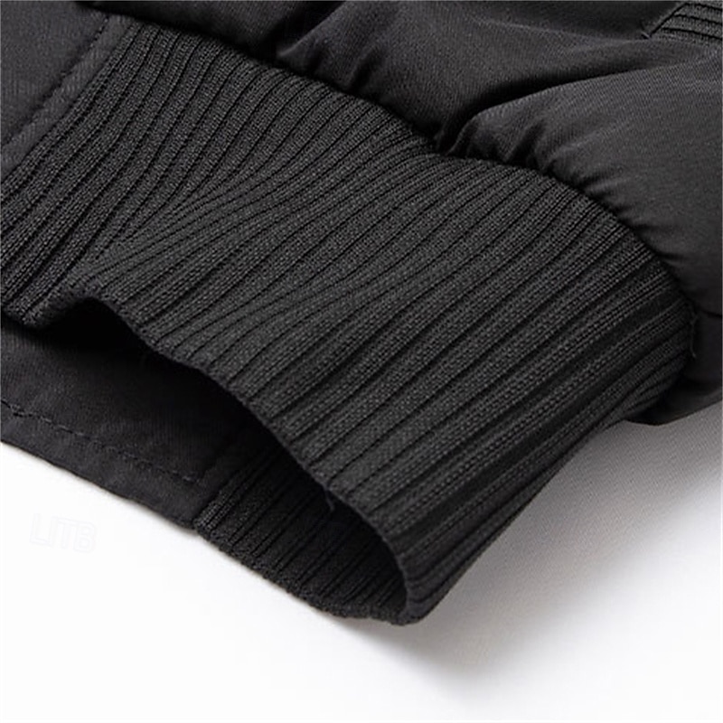 Per uomo Gilet imbottito Quotidiano Casual Autunno & Inverno Tasca Poliestere Caldo Tinta unica Cerniera Collo alla coreana Vestibilità regolare Nero Blu marino scuro Blu Cachi Gilet del 2025 a $42.99 –P11