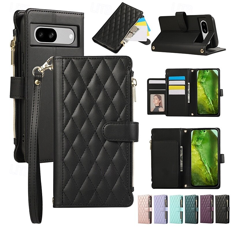 téléphone Coque Pour Pixel 9 Pro Pixel 9 Pro XL Pixel 8 Pro Pixel 8 Pixel 9 Pixel 7 Pixel 7 Pro Pixel 6 Pixel 6 Pro Coque Arriere Avec Support fermeture Éclair avec lanière Rétro TPU faux cuir de 2025 ? $20.99 –P1