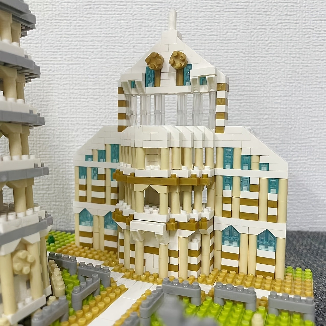 2025年 世界的に有名なランドマーク、ピサの斜塔、建築用微粒子ビルディングブロック、3次元組み立て式、教育用、教育アート、お土産、装飾品、おもちゃ、ギフト  コレクション – $29.99 –P4