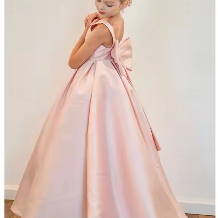 Enfants Fille Robe de fête Couleur unie Sans Manches Utilisation Maille Princesse Doux Maille Mi-mollet Robe Fourreau Robe en Tulle Eté Printemps Automne Enfants Blanche Rose Claire de 2025 ? $77.99 –P3