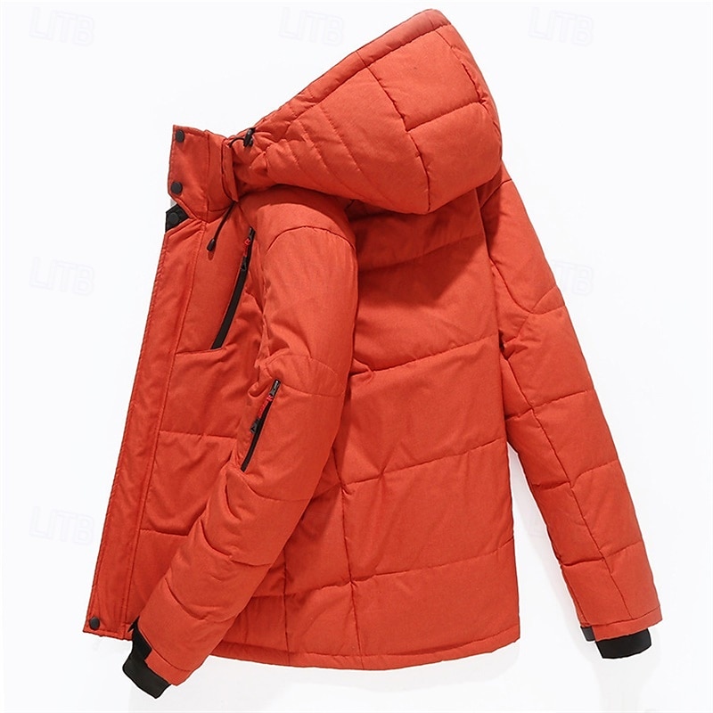 Homens Casaco com capuz Jaqueta de lã para caminhada Inverno Ao ar livre A Prova de Vento Quente Macio Confortável Jaquetas em Velocino Zip Completo Campismo / Escursão / Espeleologismo Viajar de 2025 por $73.99 –P5