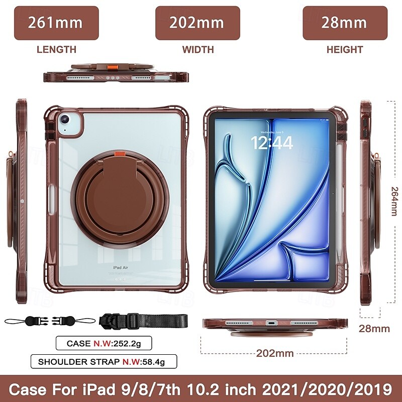 2025年 タブレット ケース カバー 用途 Apple iPad Air 11インチ(2024) iPad Air 13インチ(2024) iPad Pro 11インチ(2024) iPad Pro 13インチ(2024) iPad 10.9インチ 10th iPad Air5th ipad 9th 8th 7th Generation 10.2 inch iPad Pro 4th 12.9'' iPad コレクション – $23.99 –P6