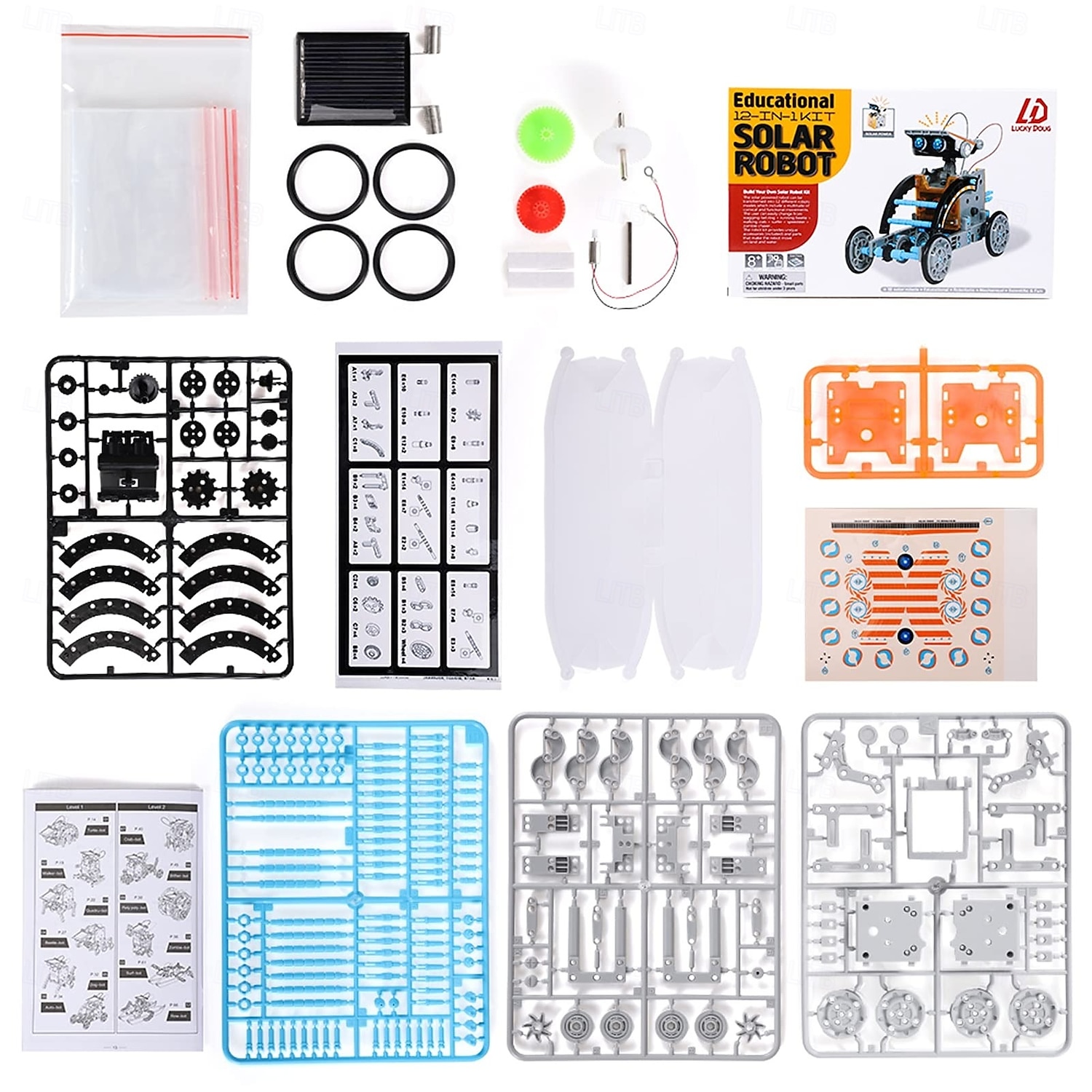 1 قطع  تخزين وتنظيم تصميم الرسوم المتحركة لطيف بلاستيك إلى أطفالي  4.68*4.4*2.73inch 2026 - $41.99 –P11