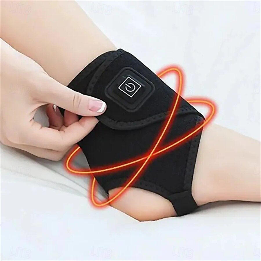 טיפול עטיפת קרסול מחומם חשמלי באמצעות usb מחמם קרסול סד כף רגל עם 3 הגדרות טמפרטורה לשיכוך כאבים 2025 - $19.99 –P3