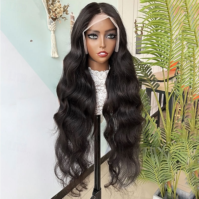 parrucche frontali in pizzo con onde del corpo capelli umani densità 150% parrucche frontali in pizzo con capelli umani 13x6 per donne del 2025 a $268.19 –P1