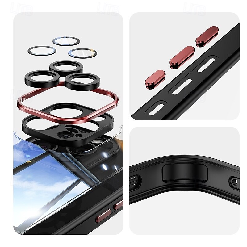 telefon Carcasă Pro iPhone 16 Pro Max Plus iPhone 16 iPhone 16 Plus iPhone 16 Pro iPhone 15 Pro Max Plus iPhone 15 iPhone 14 Pro Max iPhone 13 12 Pro Max Zadní kryt Nárazuvzdorné Retro TPU PC 2025 - $14.99 –P8
