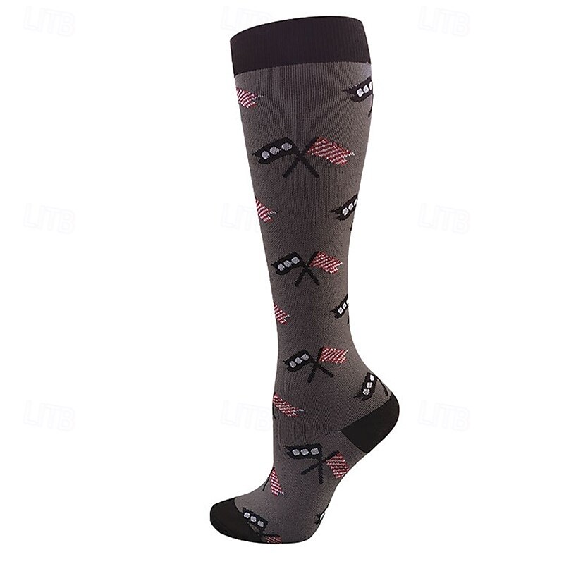 Calcetines de yoga 1 Par Hombre Mujer Calcetines de compresión A prueba de resbalones Transpirable Reductor del Sudor Cómodo Entrenamiento de gimnasio Baloncesto Fútbal Corriendo Correr Deportes 2025 - $5.49 –P6