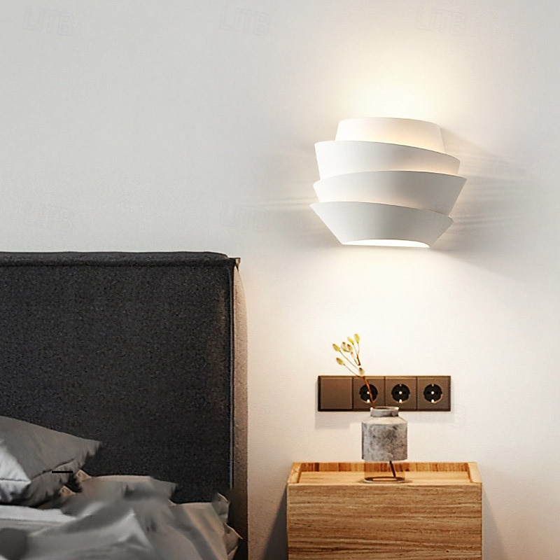design de pinha nórdica luminária de parede interna luminária de parede moderna luminária de parede interna branca luz criativa g9 110-240v de 2025 por $92.99 –P9