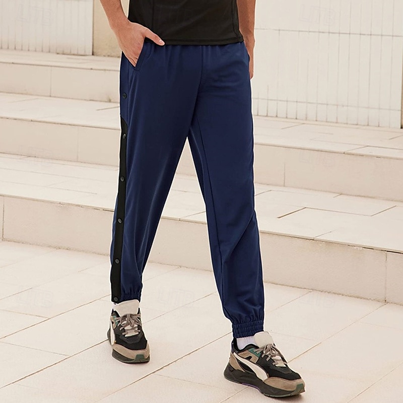 Men's Sweatpants Tear Away Pants Running Pants Athletic Pants Basketball Pants Pocket Elastic Waistband Pants / Trousers Outdoor Sports & Outdoor Athletic Fall Quick Dry Lightweight Soft Marathon 2025 - €14.99 –P5