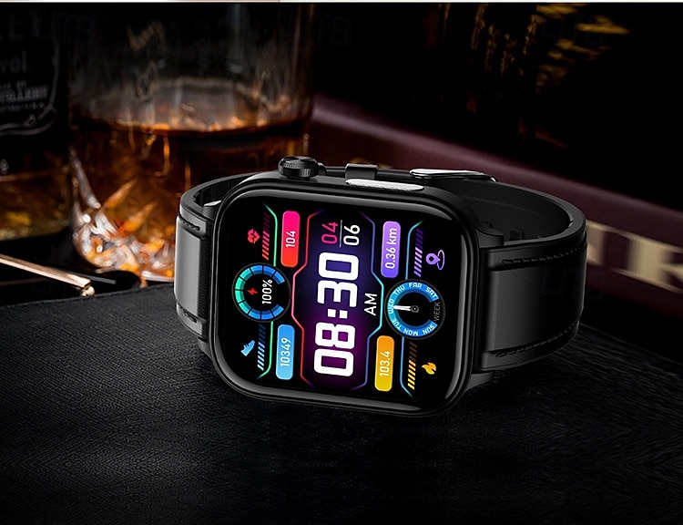ET570 Smart Watch ECG Bluetooth Call AI Voice SOS Non-invasive Blood Glucose Health Monitor 1.96inch Sport Smartwatch 2025 - $51.99 –P20