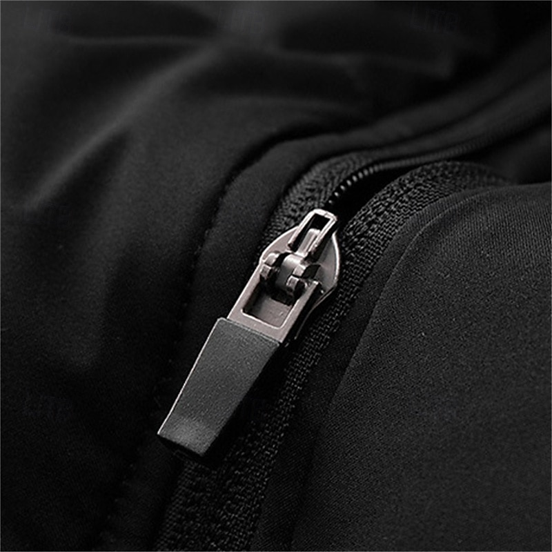 Herren Steppweste Täglich Lässig Herbst Winter Tasche Polyester Bequem Einfarbig Vorne geknöpft Stehkragen Normale Passform Schwarz Königliches Blau Dunkelgrün Hell Gray Weste 2025 - $48.99 –P9