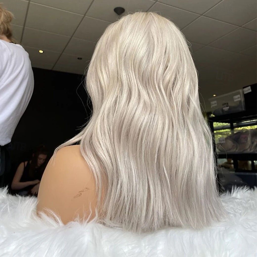Echt haar 4x13 Sluiting Pruik Korte bob Braziliaans haar Golvend Meerkleurig Pruik 130% 150% Haardichtheid Ombre-haar Natuurlijke haarlijn 100% Maagd lijmloze Voor Dames Kort Kanten pruiken van echt 2025 - $236.39 –P2